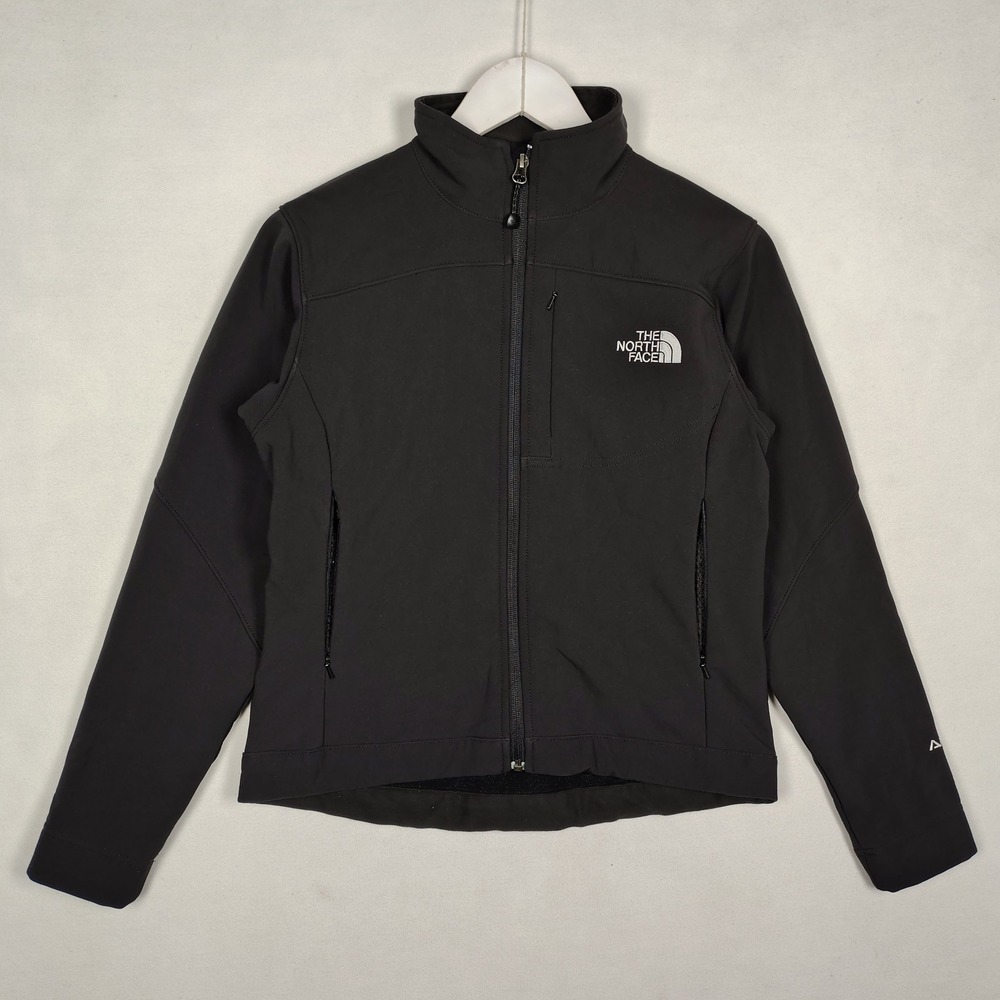 The North Face Womens XS/TP Black Apex Bionic Softshell Jacket Full Zip